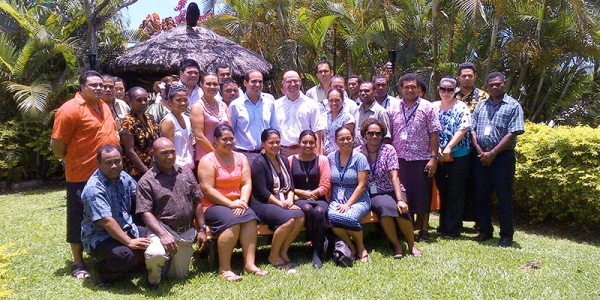 EDF training, Fiji – participants from all Pacific island states, 2013